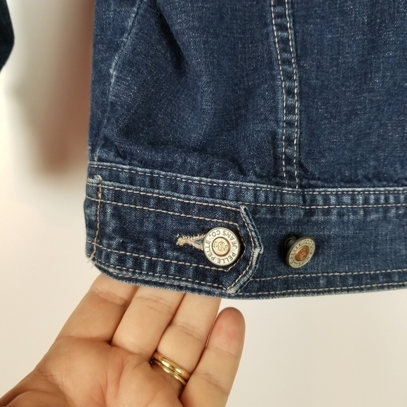 Vintage Marc Buchanan Pelle Pelle Jean Jacket, sz S - Picture 5 of 10